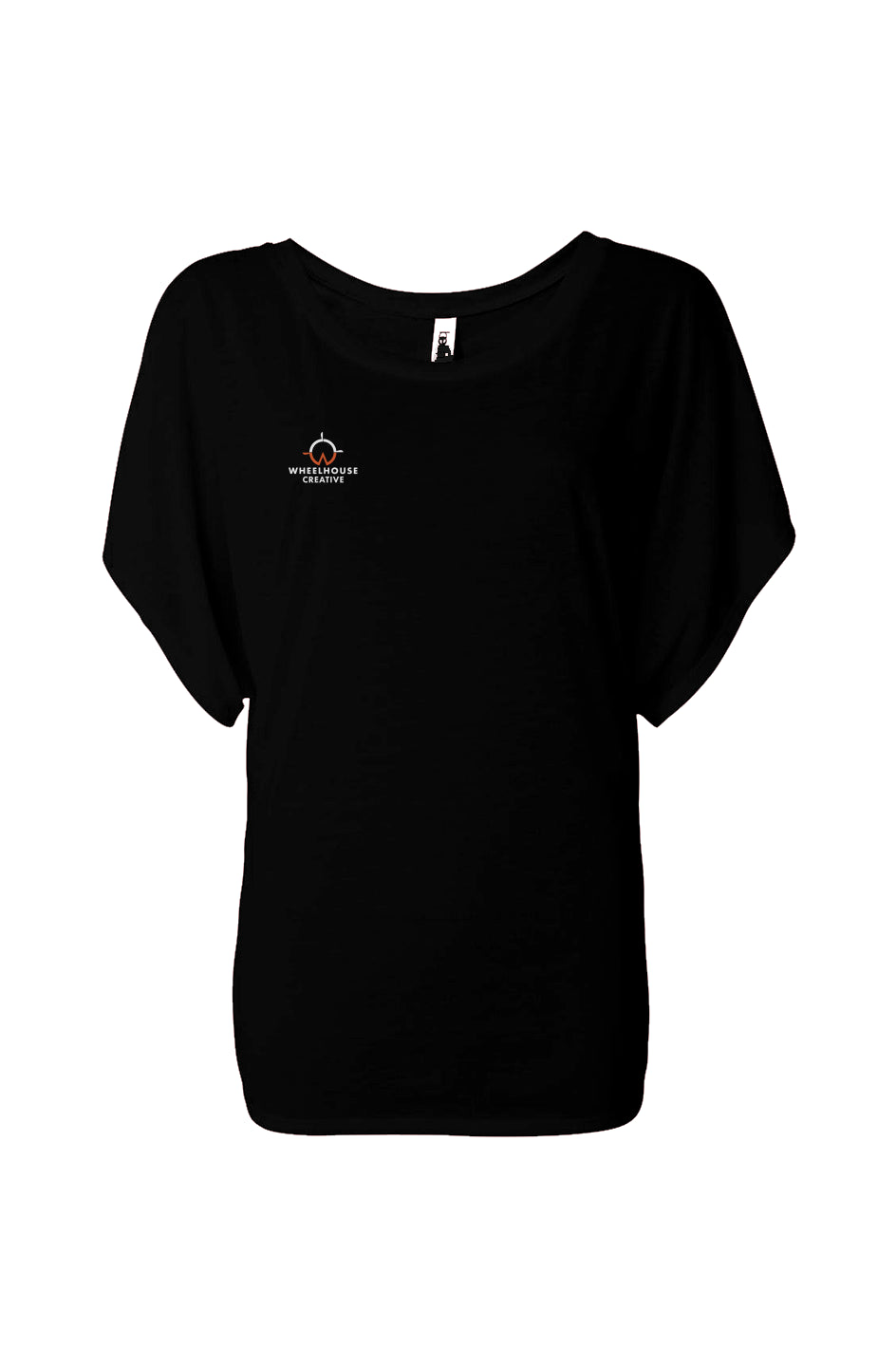 Wheelhouse Embroidered Women's Flowy Draped Tee