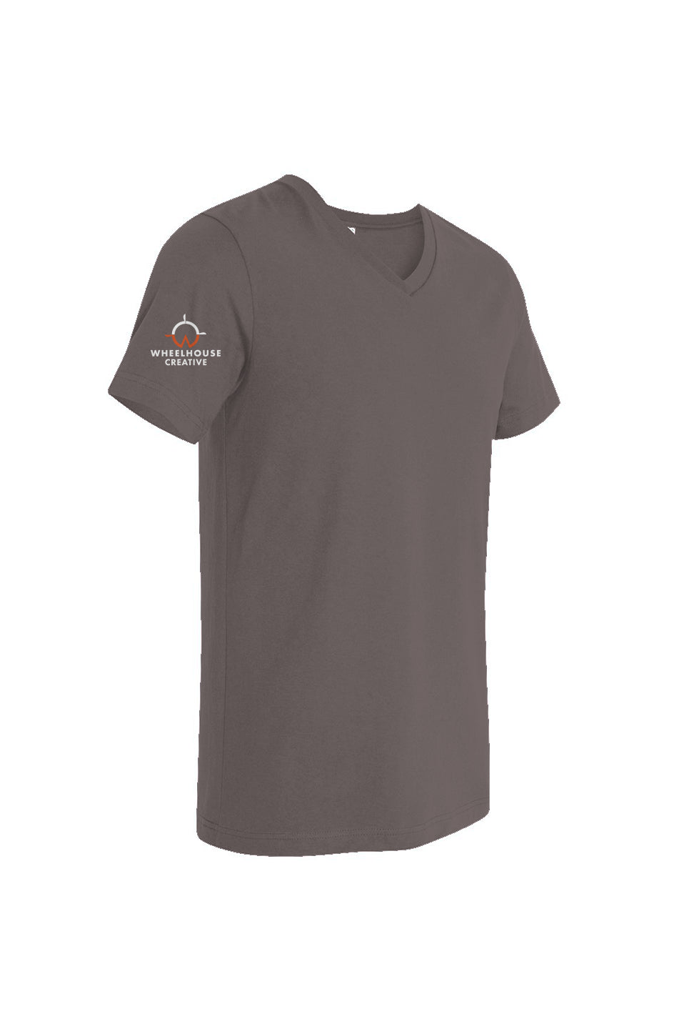 Wheelhouse Sleeve Embroidered Jersey V-Neck Tee