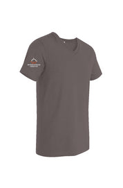 Wheelhouse Sleeve Embroidered Jersey V-Neck Tee