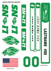 South Fayette Personalized Decal Kit