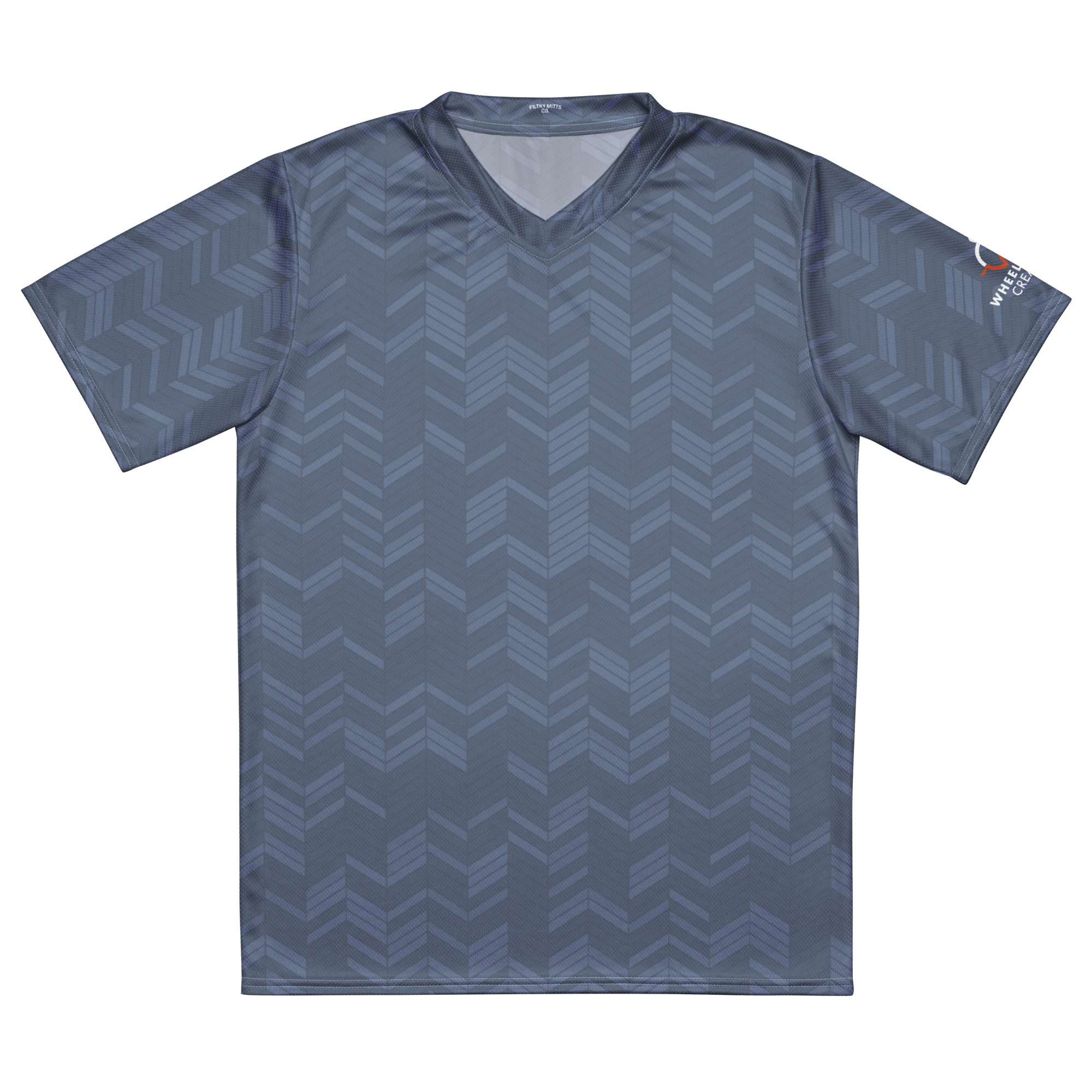 Wheelhouse Steel Chevron Unisex Sport Crew V-Neck