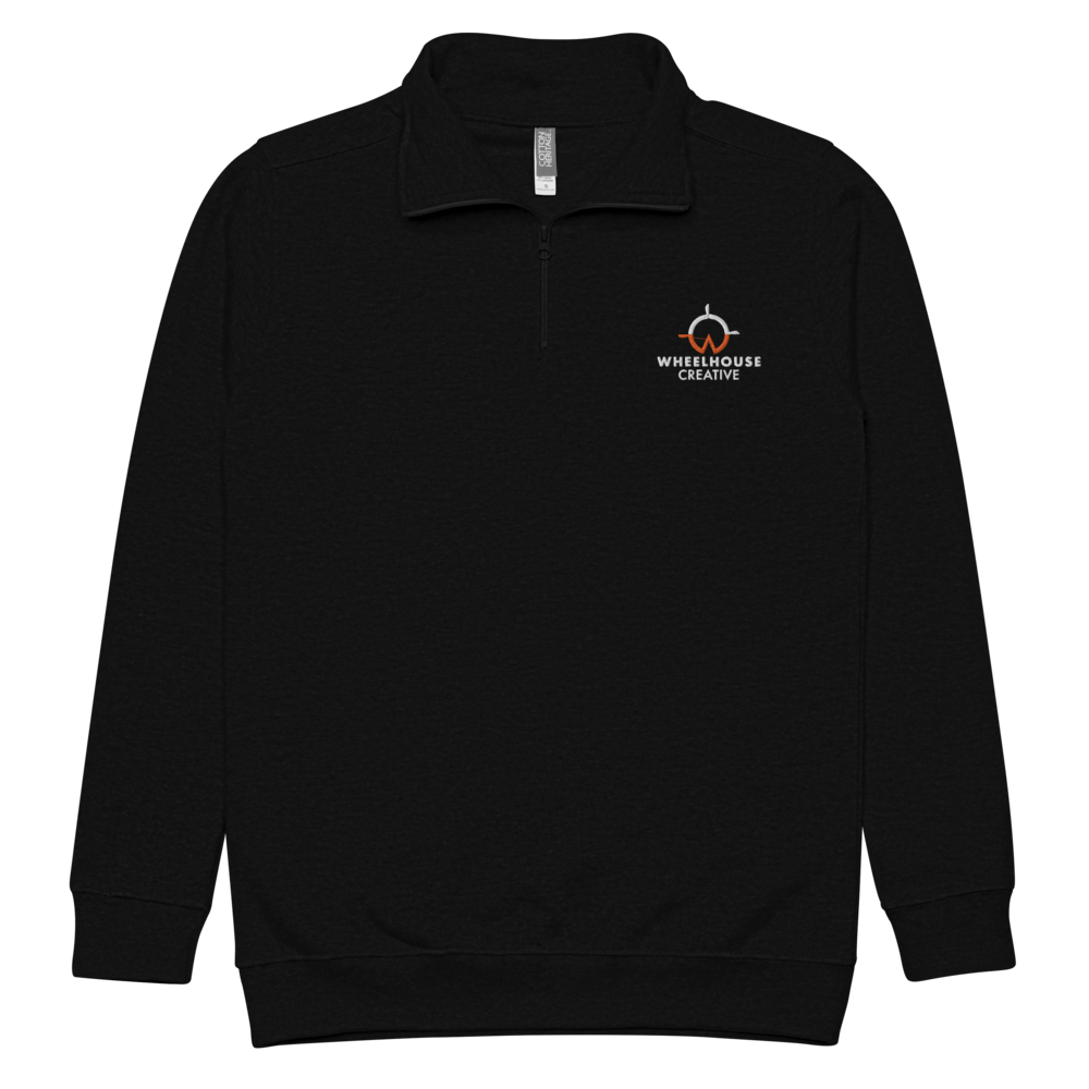 Wheelhouse Embroidered Unisex Fleece Pullover