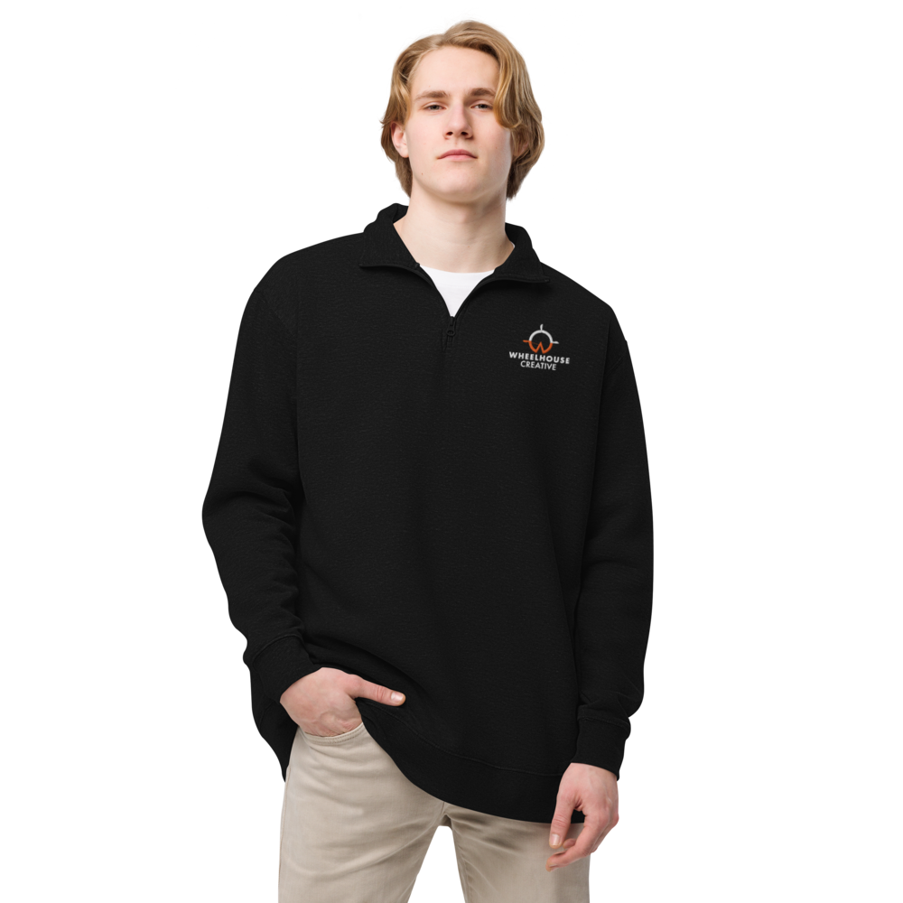 Wheelhouse Embroidered Unisex Fleece Pullover
