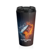 Fire & Ice Travel Tumbler