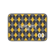 Crossed Out Argyle Skate Mat
