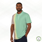 FMC Retro Stripe Beach Front Office Polo