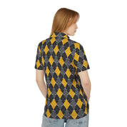 FMC Crossed Out Argyle Front Office Polo