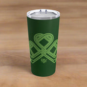 Celtic Shamrock Travel Tumbler