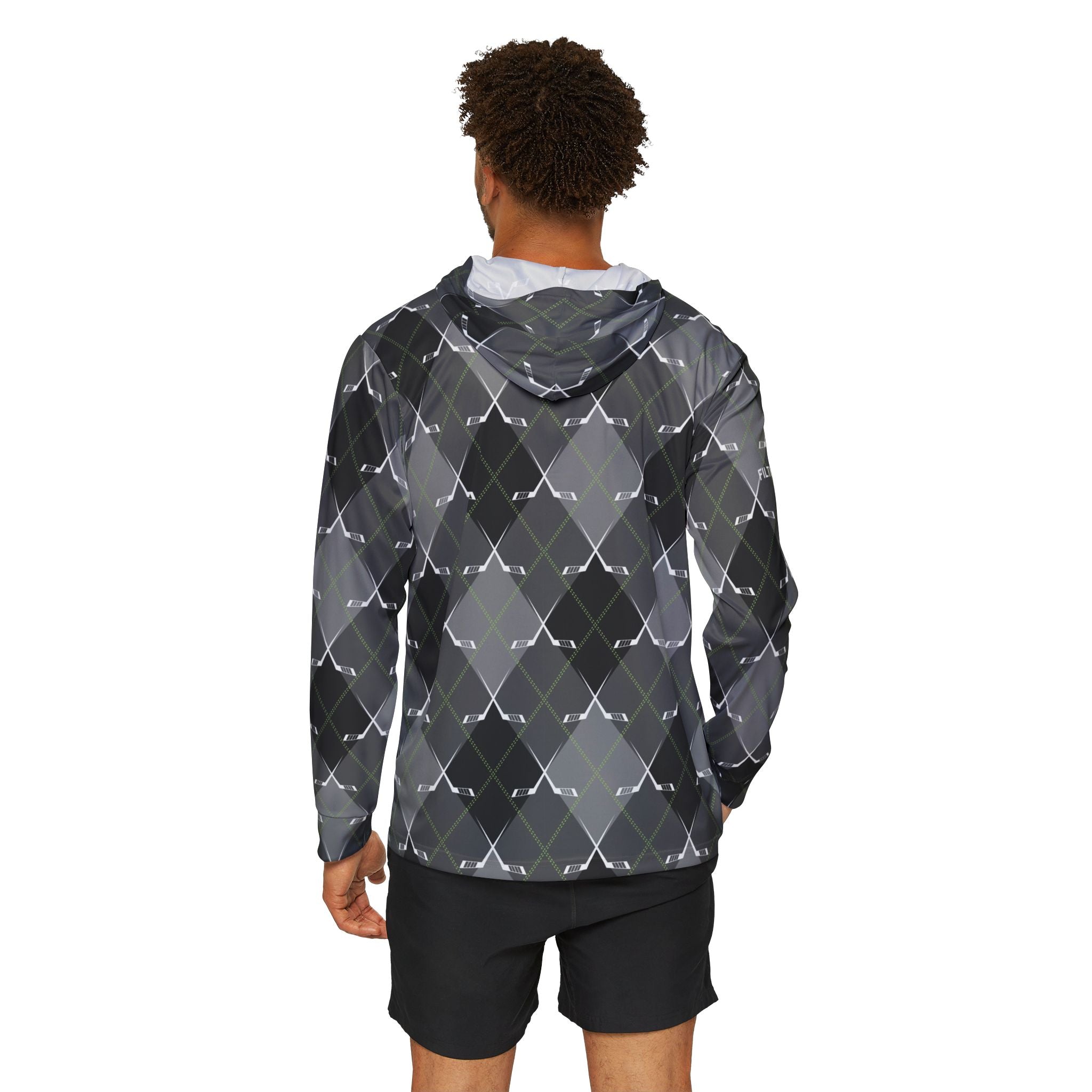 Crossed Out Argyle Warmies Hoodie