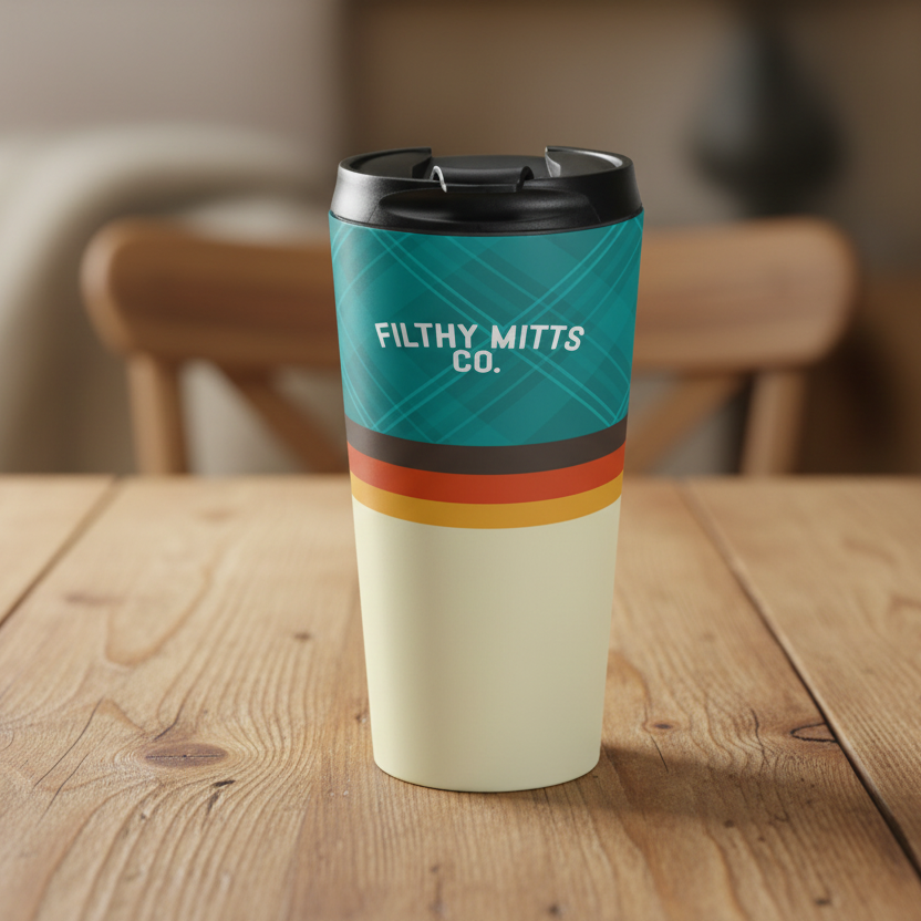 FMC Retro Natural Travel Tumbler