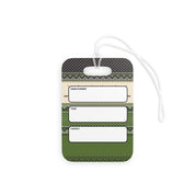 Crossed Out Christmas Sweater Essentials Bag Tag