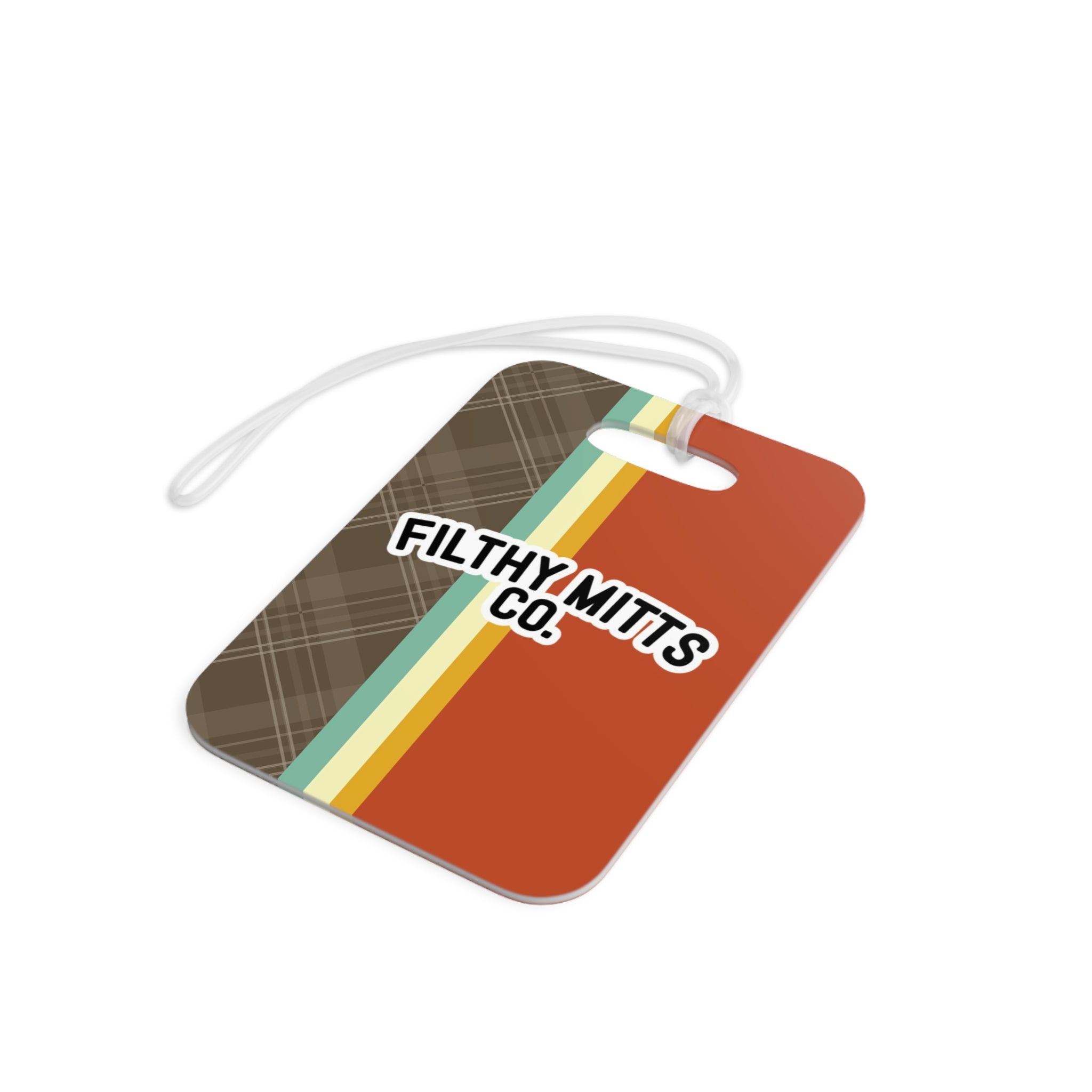 FMC Retro Stripe Essentials Bag Tag