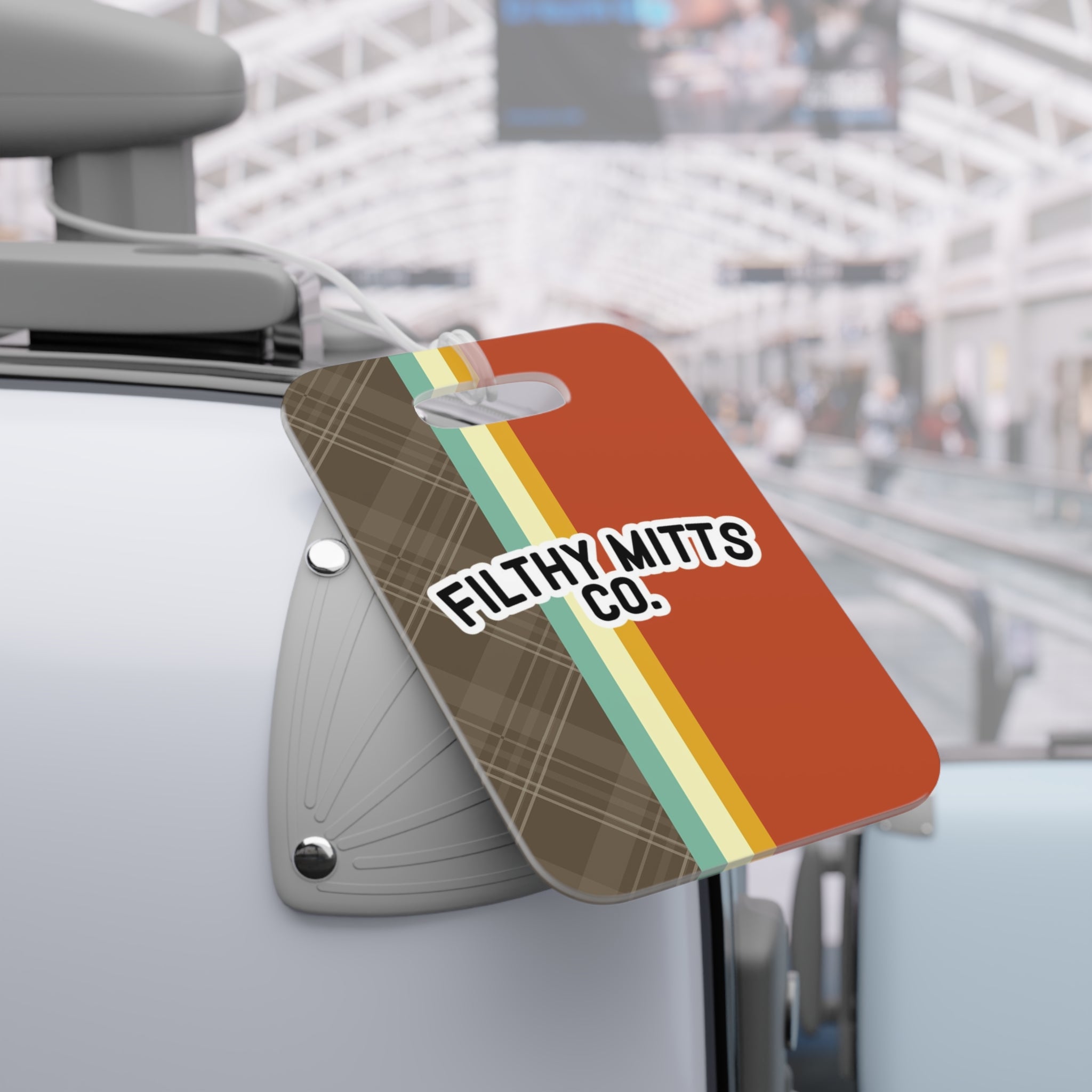 FMC Retro Stripe Essentials Bag Tag