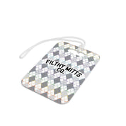 Crossed Out Argyle Essentials Bag Tag