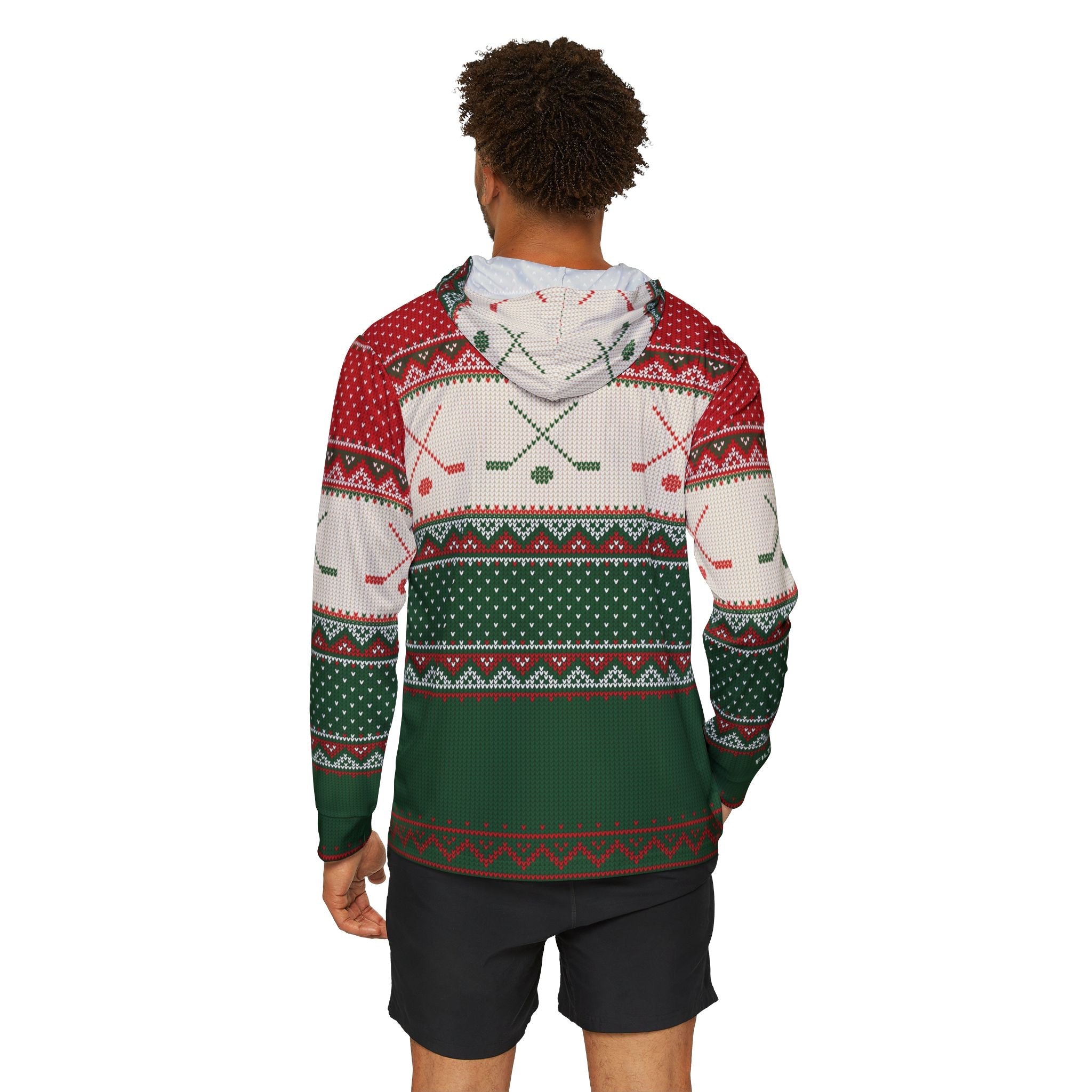 Crossed Out Christmas Sweater Warmies Hoodie
