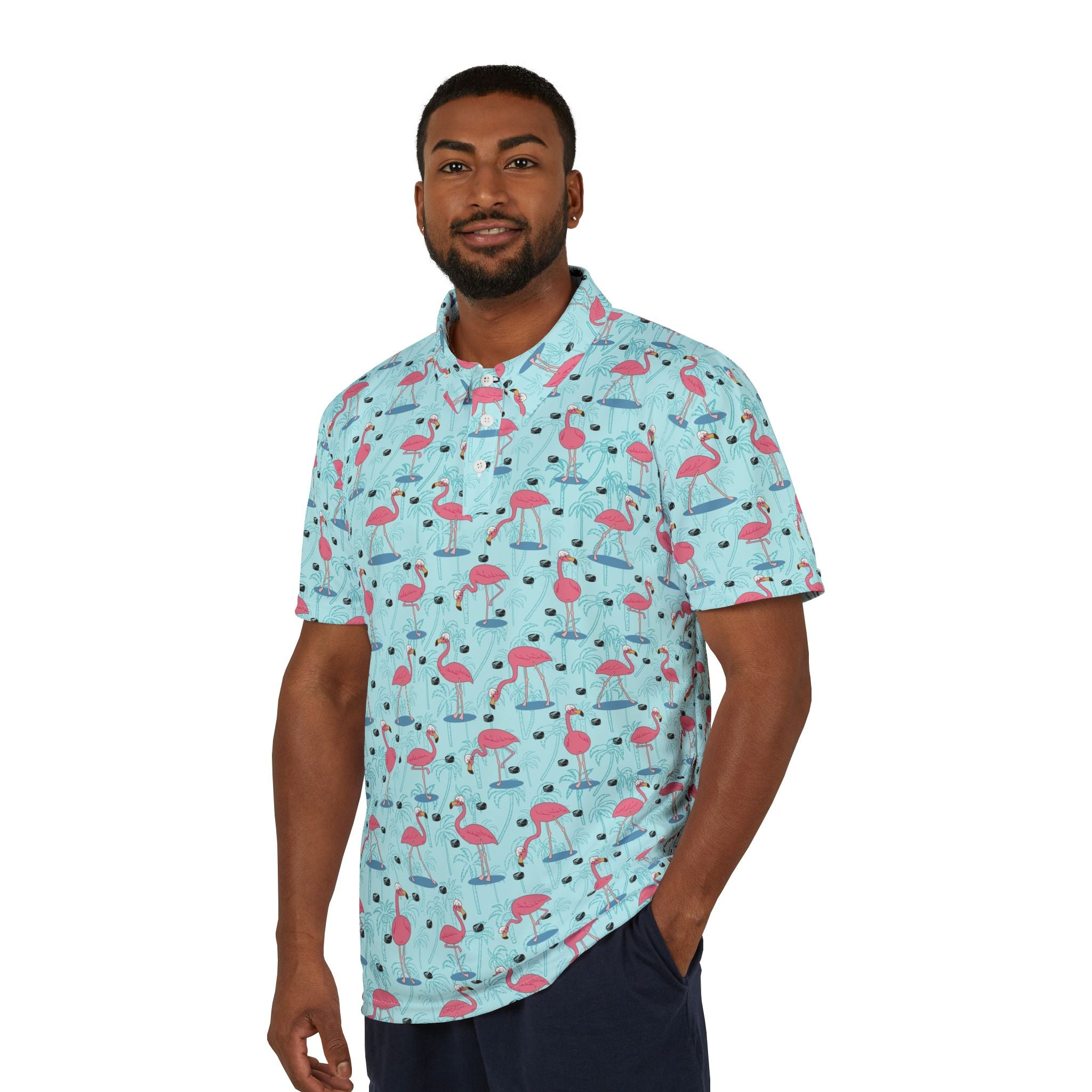 Flamingo Front Office Polo