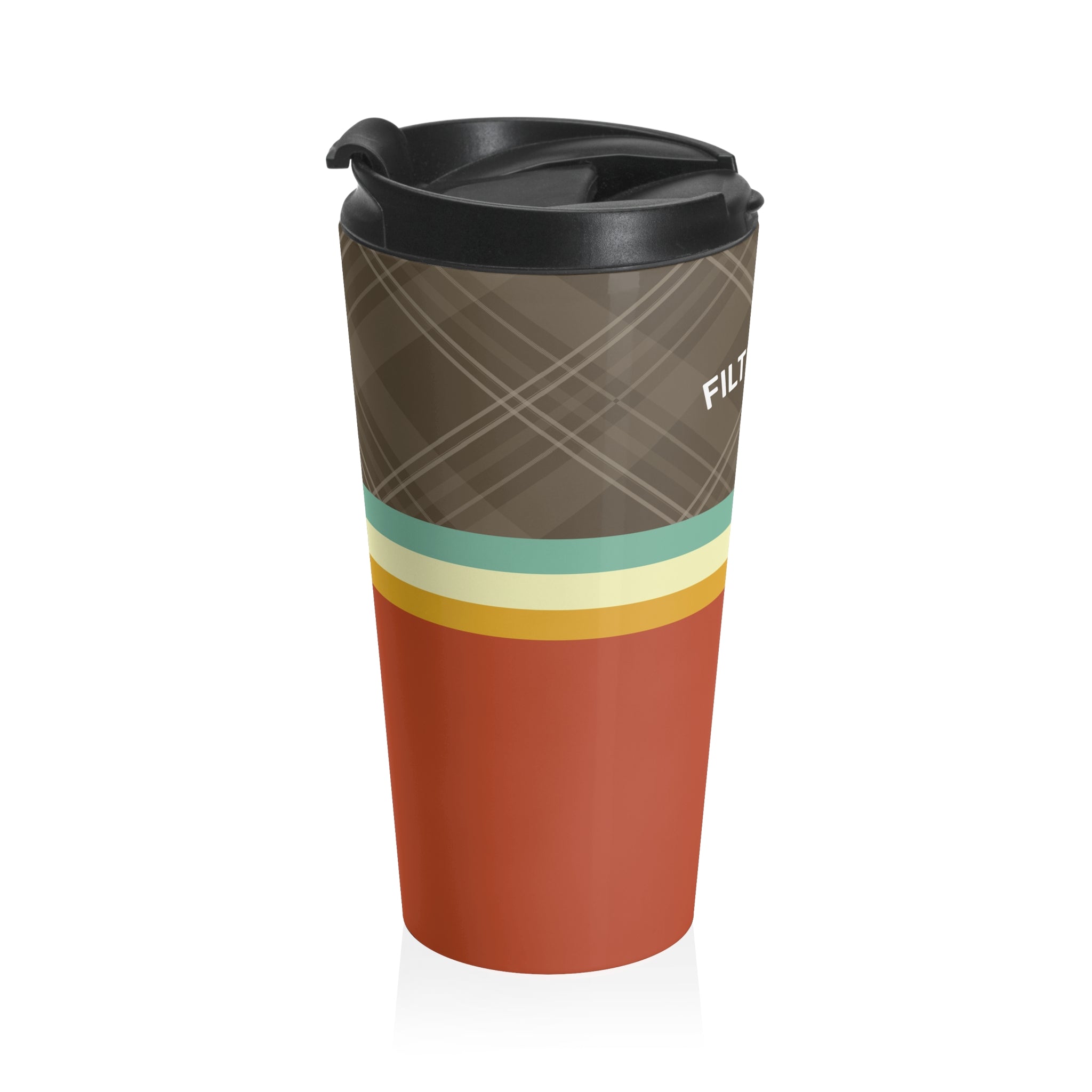 FMC Retro Rust Travel Mug