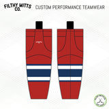 1776ers Red Performance Teamwear Socks