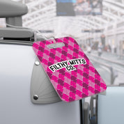 Crossed Out Argyle Essentials Bag Tag