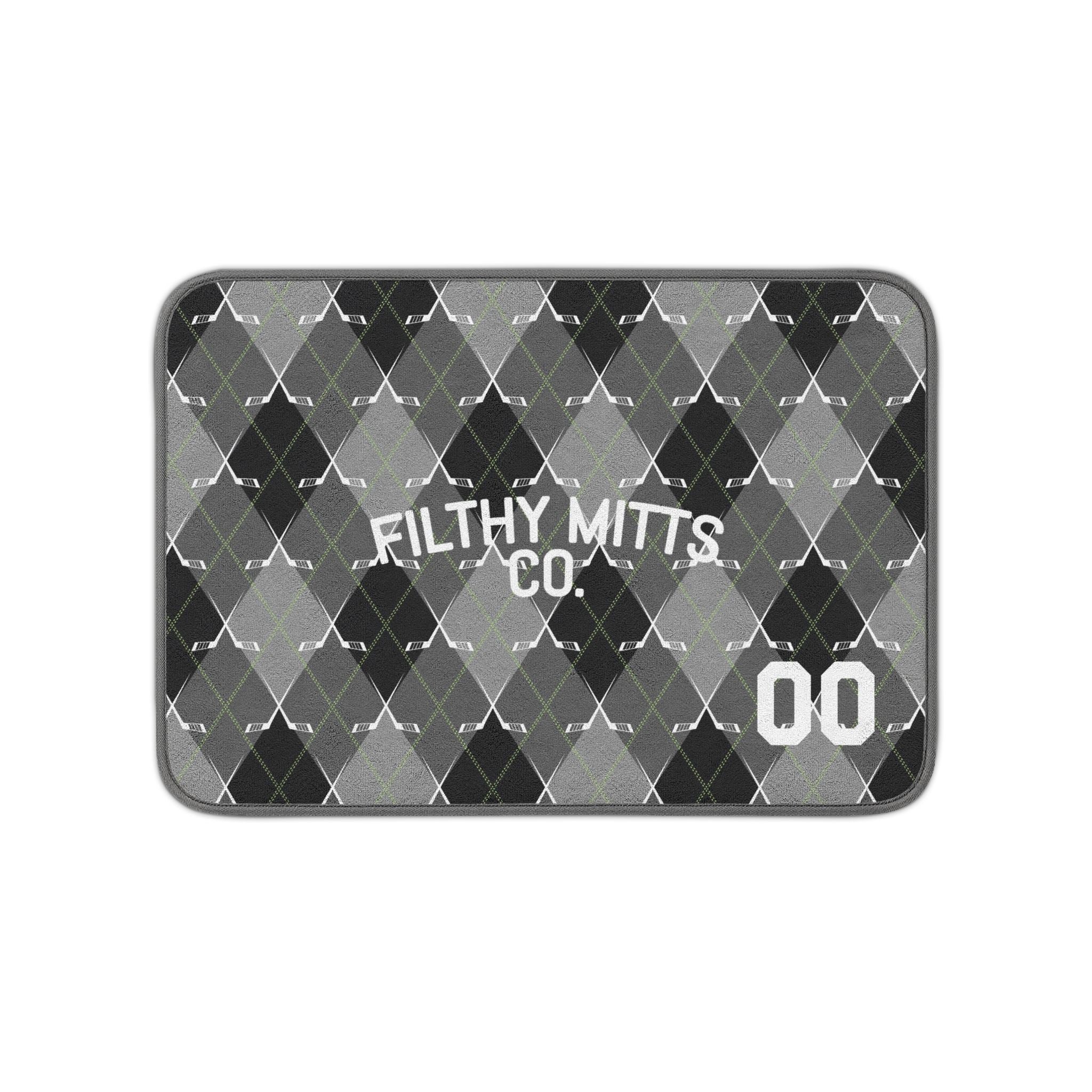 Crossed Out Argyle Skate Mat