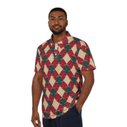 FMC Crossed Out Argyle Front Office Polo