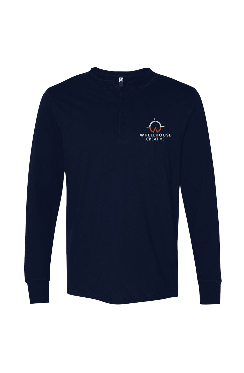 Wheelhouse Embroidered Jersey Henley