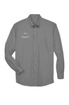Wheelhouse Embroidered Unisex Long-Sleeve Twill Shirt