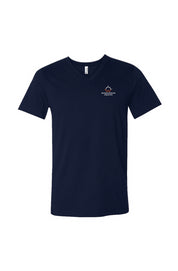 Wheelhouse Embroidered Jersey V-Neck Tee