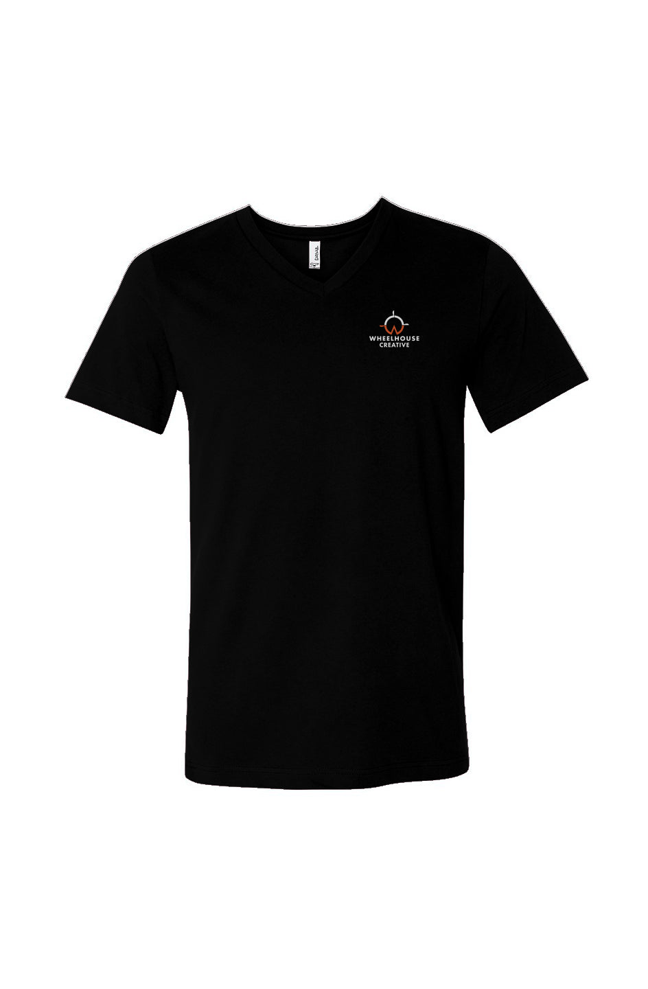 Wheelhouse Embroidered Jersey V-Neck Tee