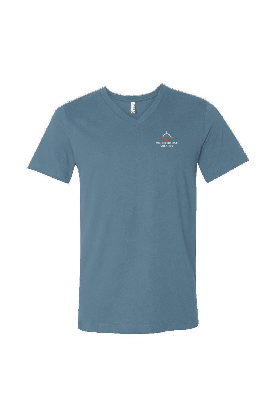 Wheelhouse Embroidered Jersey V-Neck Tee
