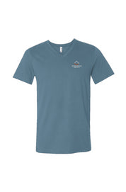 Wheelhouse Embroidered Jersey V-Neck Tee