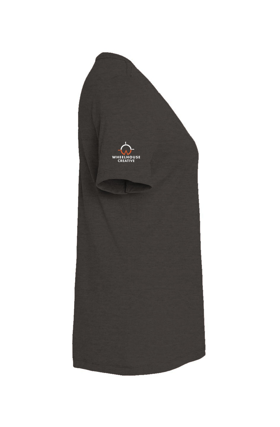 Wheelhouse Women's Sleeve Embroidered Triblend V-Neck Tee