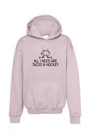 Tacos & Hockey Youth Staple Hoodie