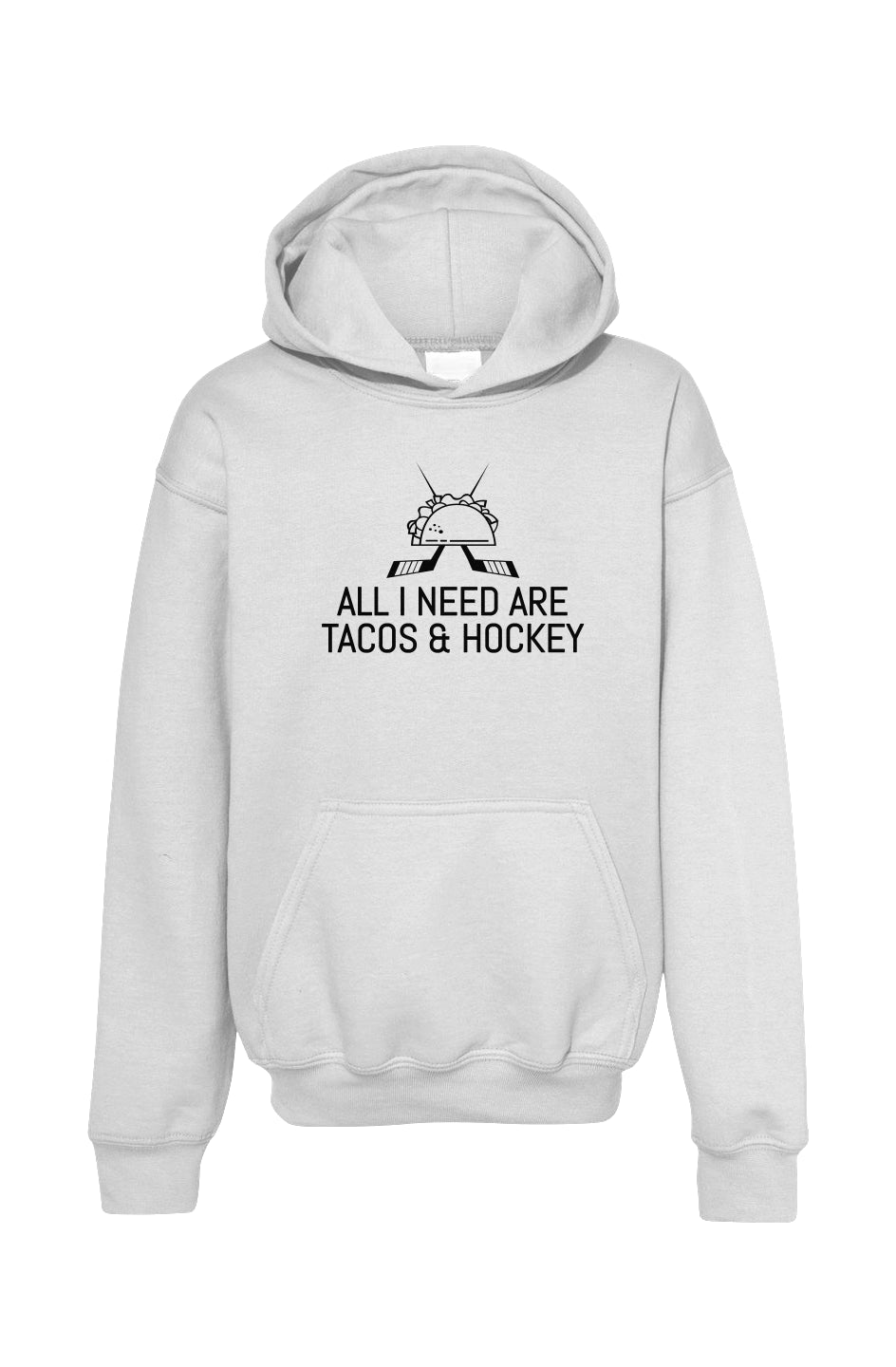 Tacos & Hockey Youth Staple Hoodie