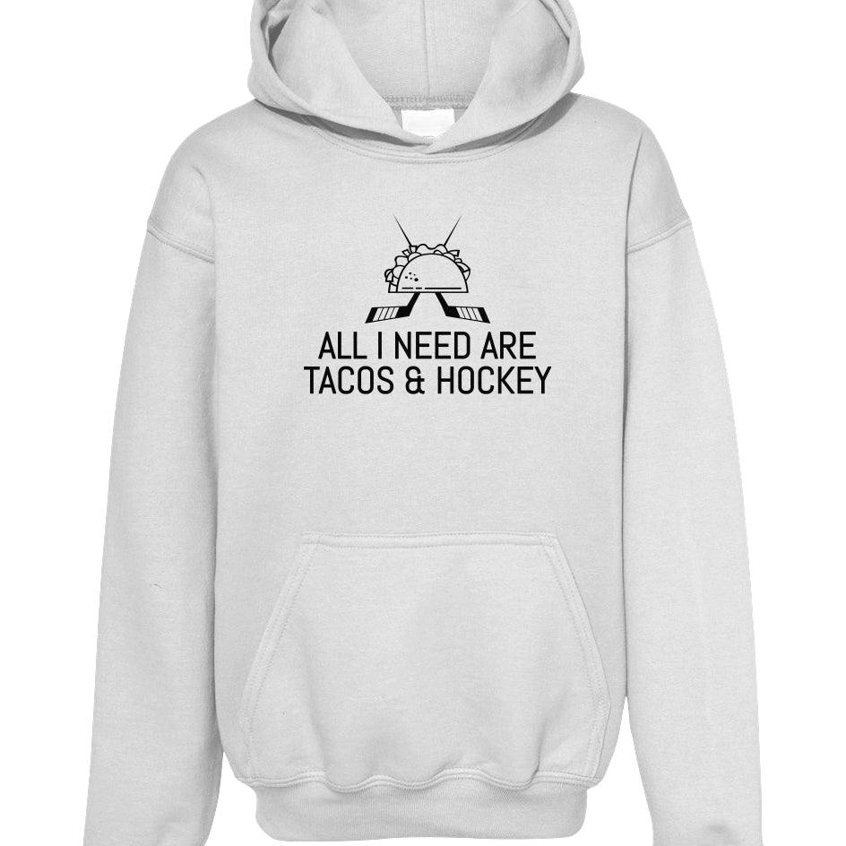 Tacos & Hockey Youth Staple Hoodie
