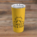 Tacos & Hockey Travel Tumbler