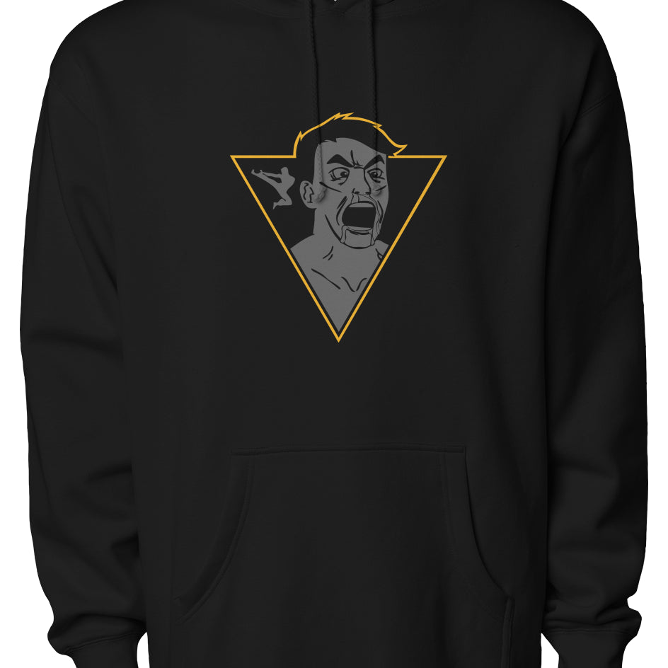 YGVD Black Out Staple Hoodie