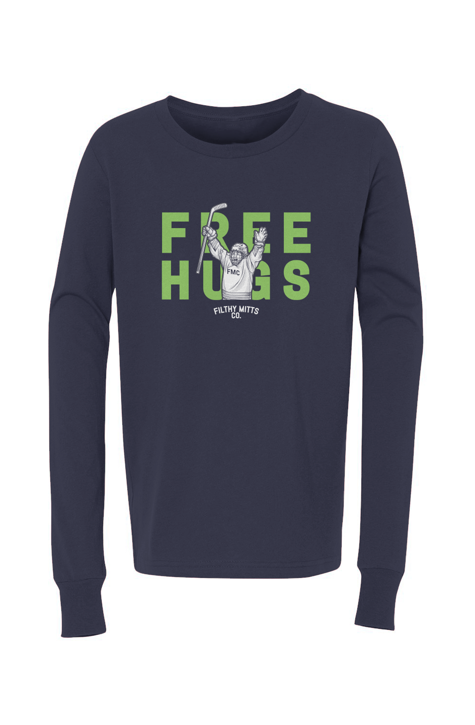 Free Hugs Youth Staple Long Sleeve