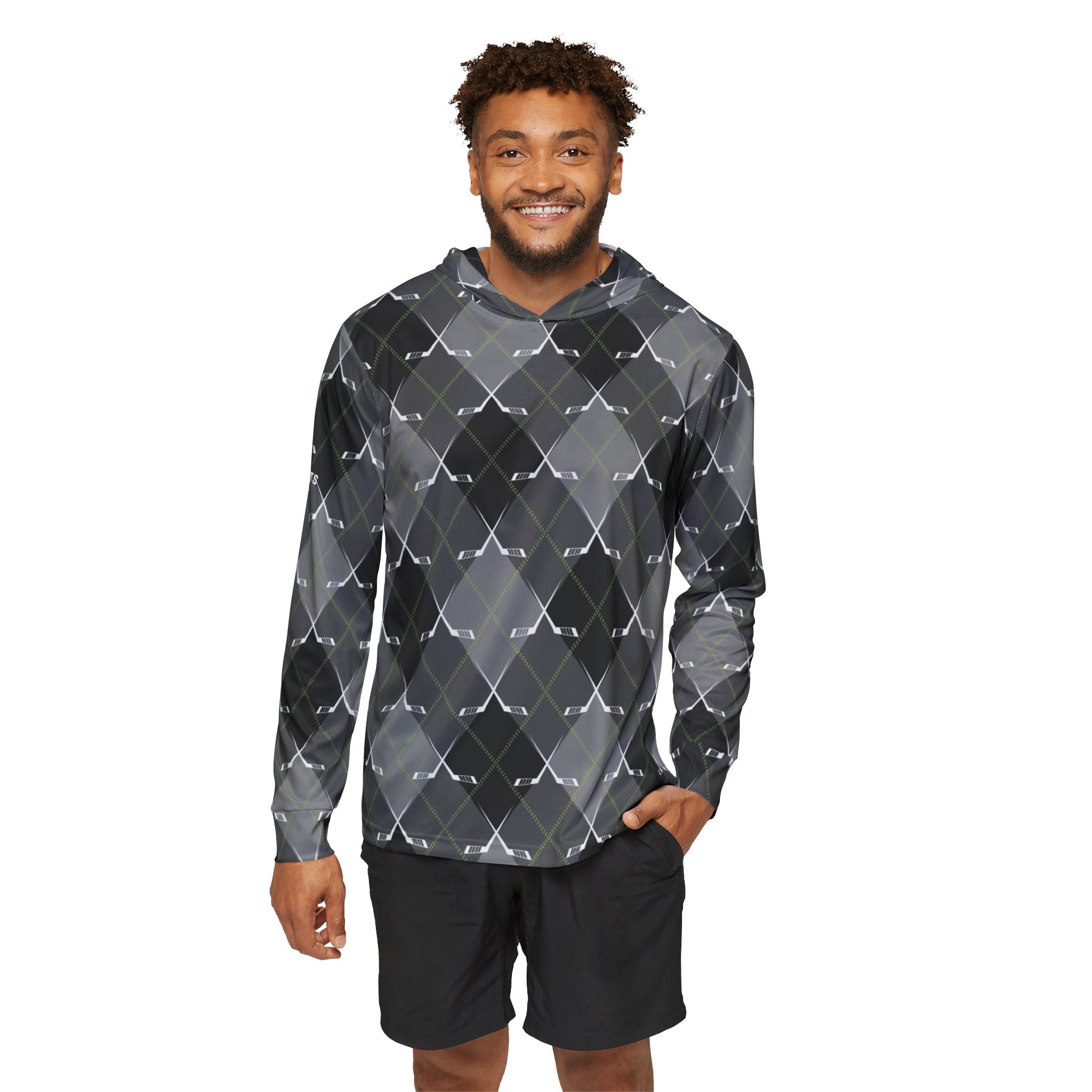 Crossed Out Argyle Warmies Hoodie