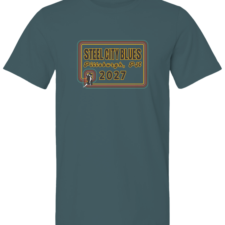 Steel City Blues Full Staple Tee