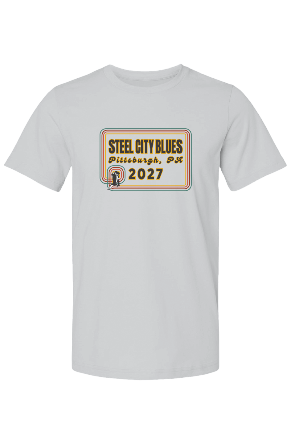 Steel City Blues Full Staple Tee