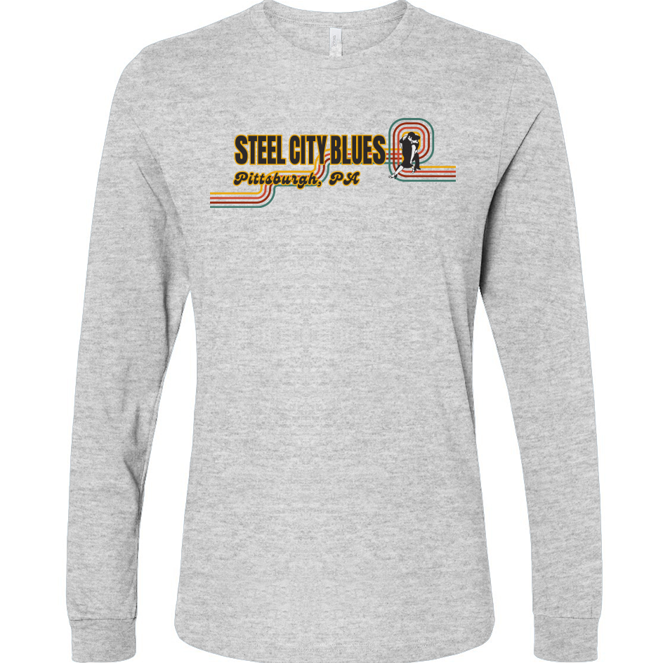 Steel City Blues Horizontal Staple Long Sleeve