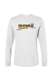 Steel City Blues Horizontal Staple Long Sleeve