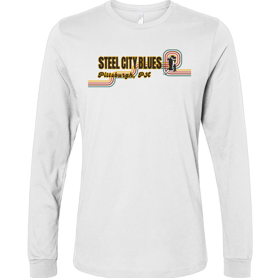 Steel City Blues Horizontal Staple Long Sleeve
