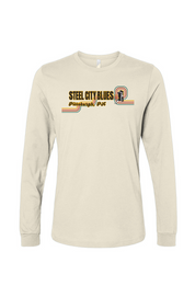 Steel City Blues Horizontal Staple Long Sleeve