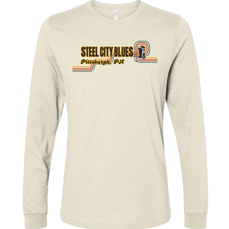 Steel City Blues Horizontal Staple Long Sleeve