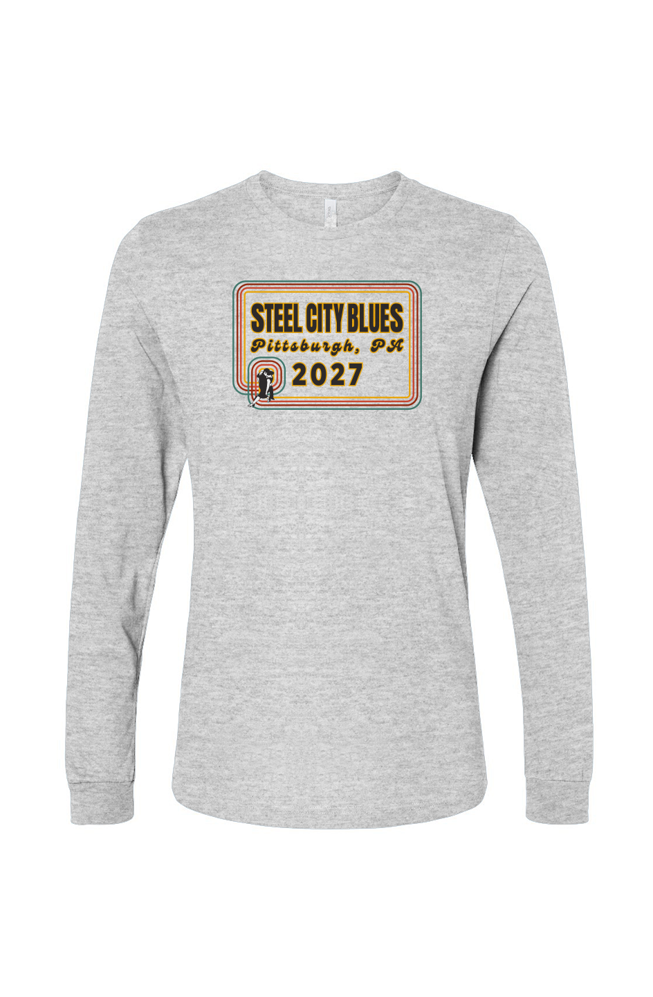 Steel City Blues Full Staple Long Sleeve