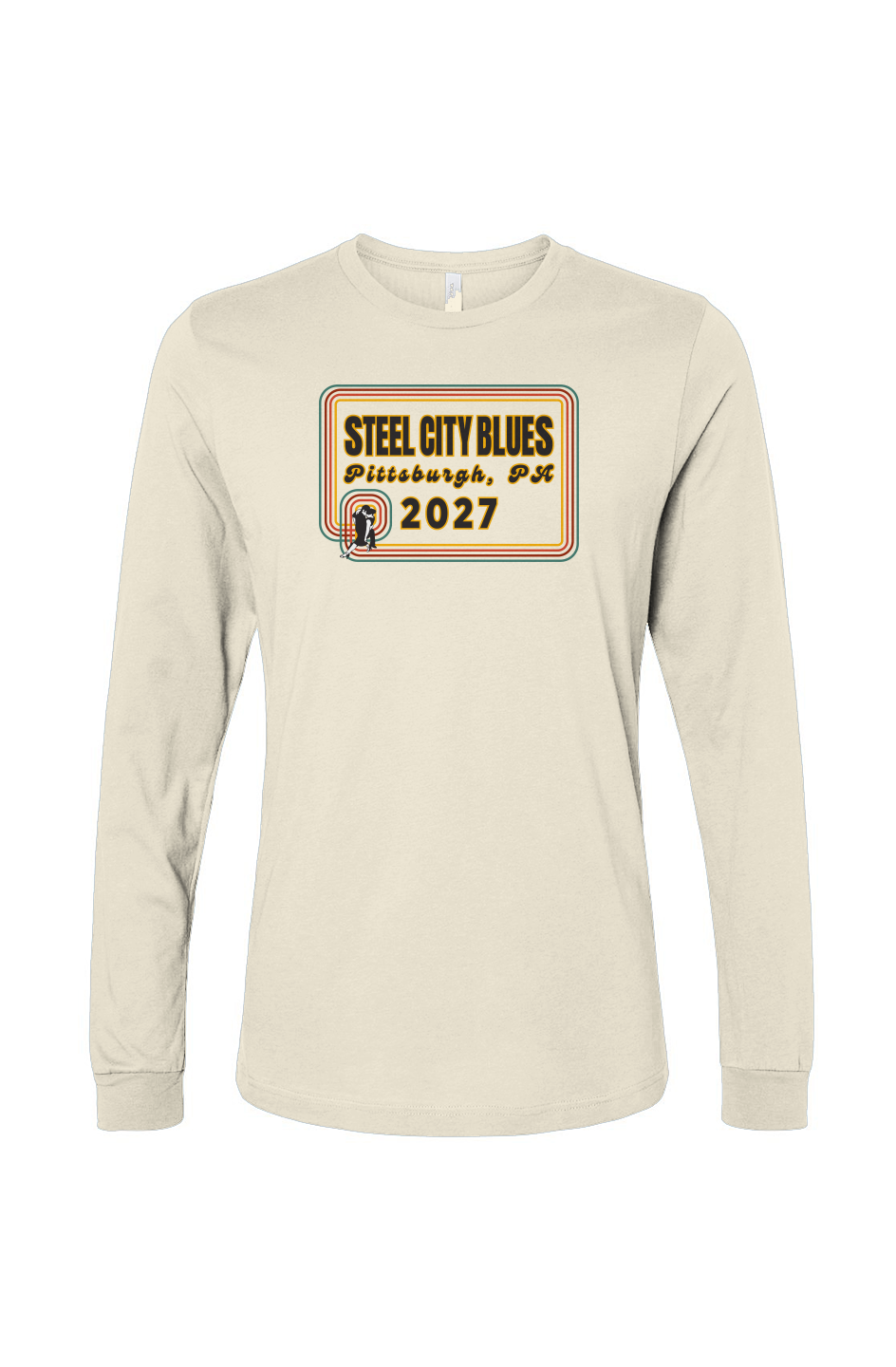 Steel City Blues Full Staple Long Sleeve