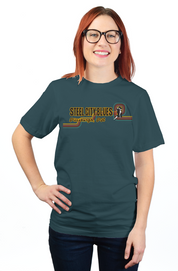 Steel City Blues Horizontal Staple Tee