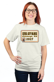 Steel City Blues Full Staple Tee
